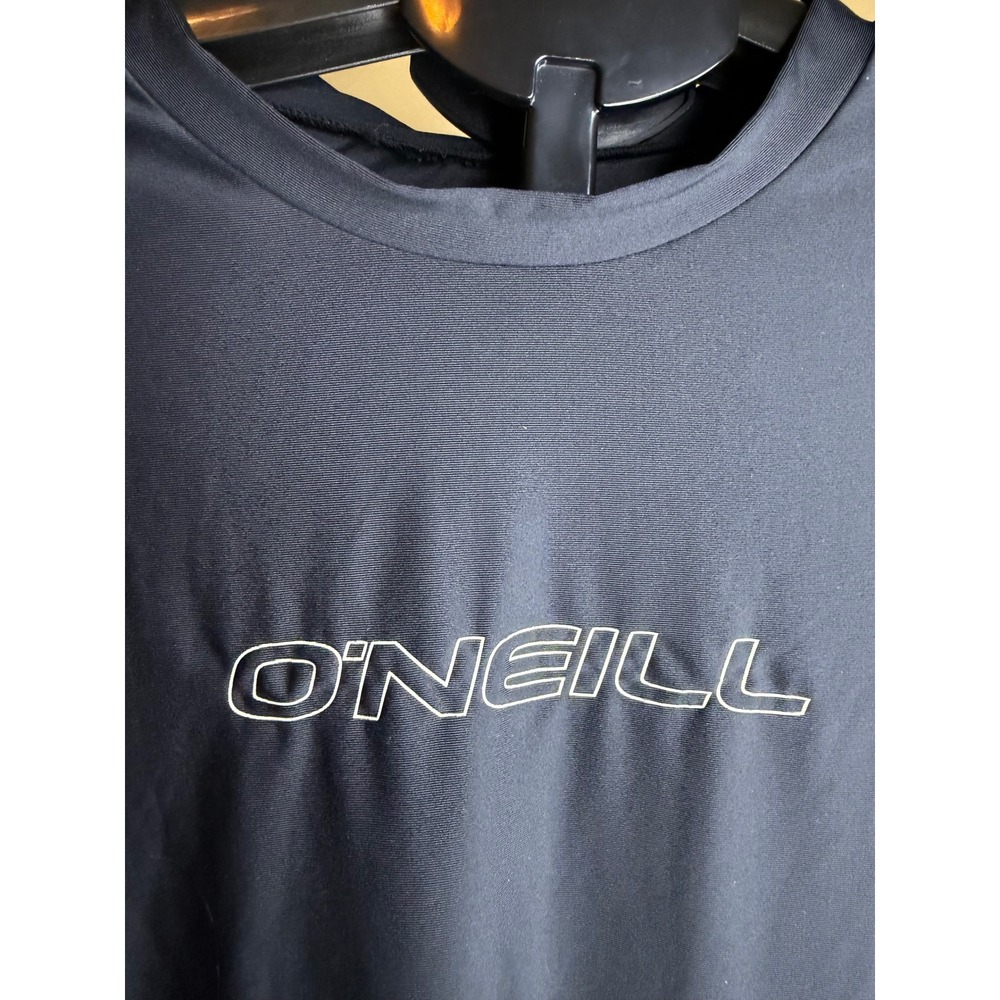 ONeill Mens Short Sleeve Rash Guard Swim Shirt UPF 50+ Sun Protection Black